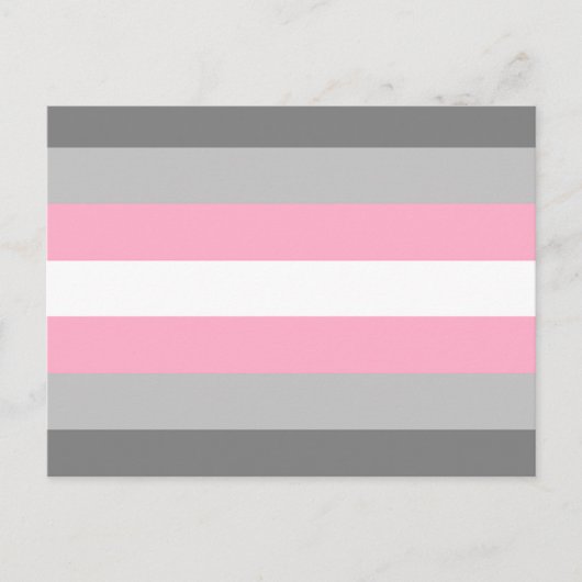 DemiGirl Flag シーズンポストカード (正面)