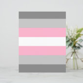 DemiGirl Flag Papier (スタンド正面)