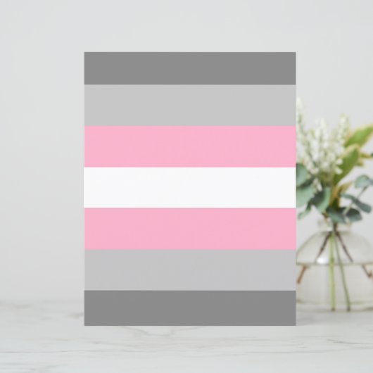 DemiGirl Flag Papier (スタンド正面)