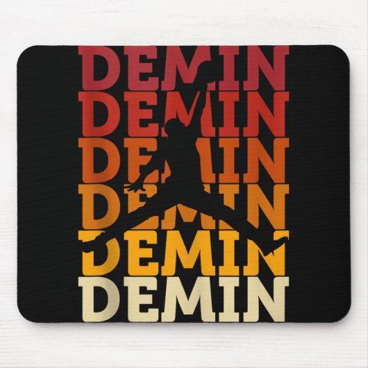 Demin Amazing Basketball Inspire Fan Tank Top_3  マウスパッド (正面)
