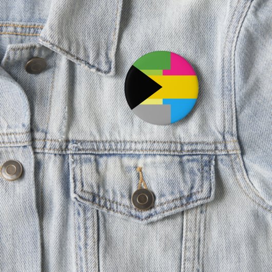 Demiromantic Pansexual Pin 缶バッジ (インサイチュ)