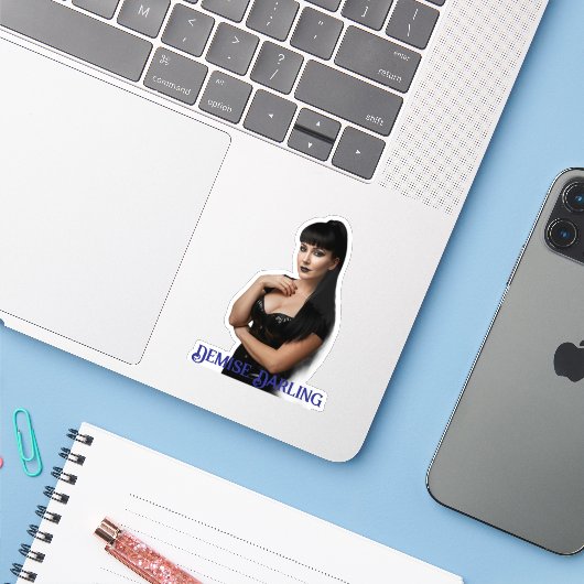 Demise Darling シール (ノートパソコンとiPhone)