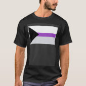 Demisexual Flag Demisexual Pride Flag Tシャツ (正面)