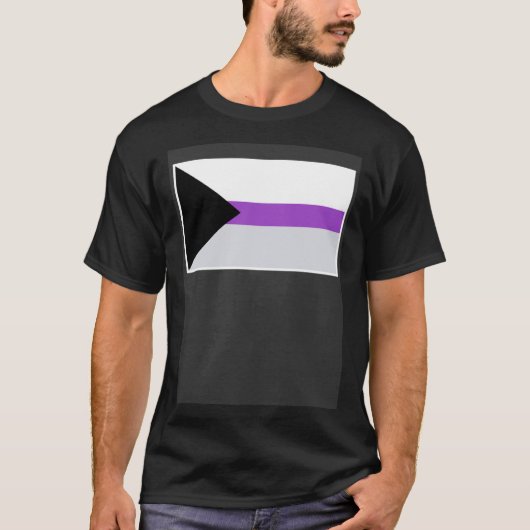 Demisexual Flag Demisexual Pride Flag Tシャツ (正面)