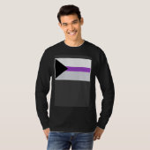 Demisexual Flag Demisexual Pride Flag Tシャツ (正面フル)