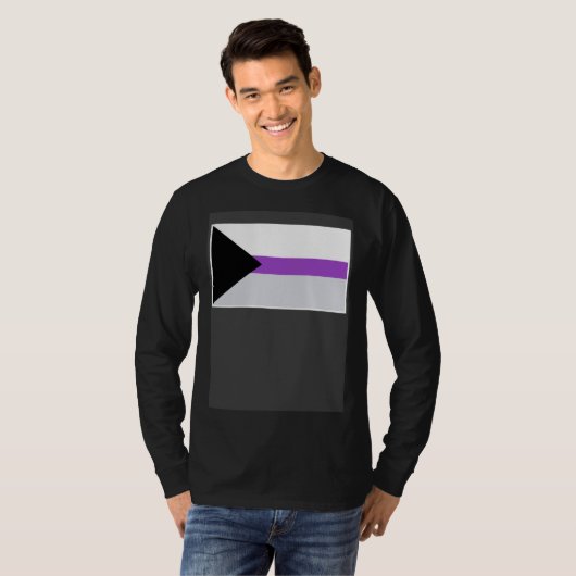 Demisexual Flag Demisexual Pride Flag Tシャツ (正面フル)