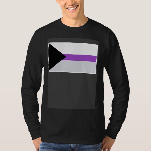 Demisexual Flag Demisexual Pride Flag Tシャツ (正面)