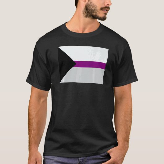 Demisexual Pride Flag national pride Tシャツ (正面)