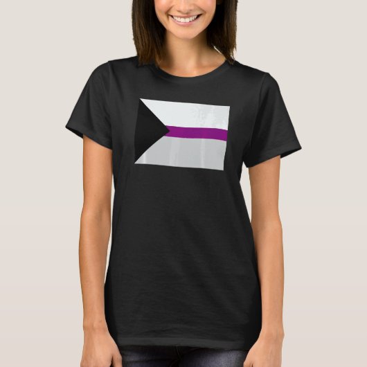 Demisexual Pride Flag national pride Tシャツ (正面)