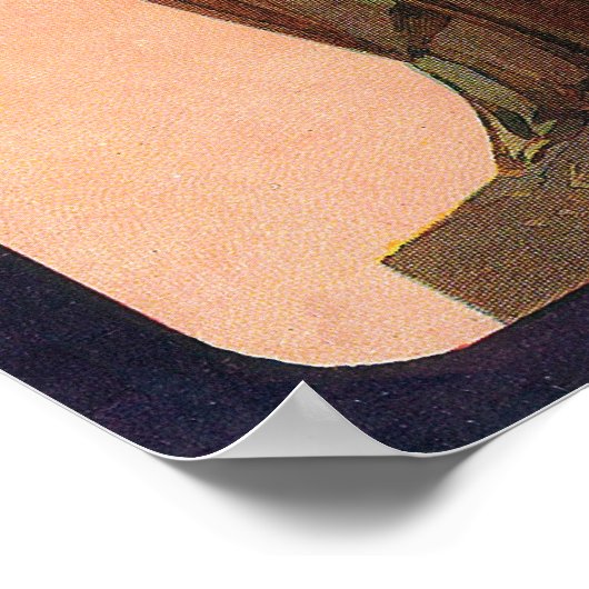 Democracy Apple Crate LabelDufur、または ポスター (角)