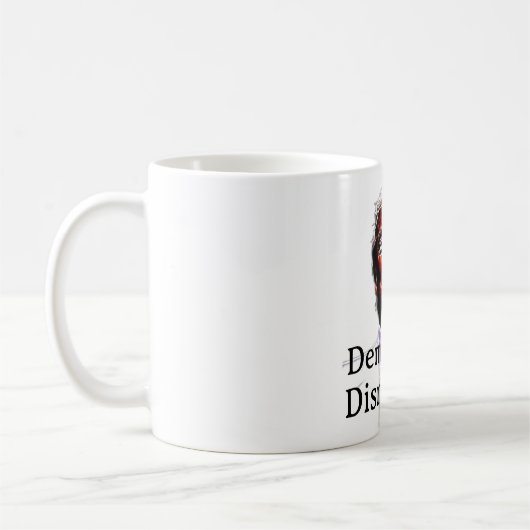 Democracy Dismantled Coffee Mug コーヒーマグカップ (左)