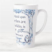 Democracy For People latte mug カフェラテマグ (右)