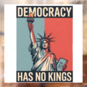 Democracy Has No Kings Liberity Status American ウィンドウサイン (シート2)