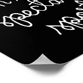 Democracy Isn’t A Spectator Srt Funny Quote ポスター (角)