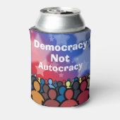 Democracy Not Autocracy 缶クーラー (缶裏面)