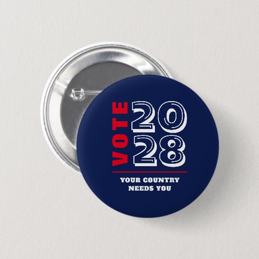Democratic Conservative Republican Election Voter 缶バッジ (正面&裏面)