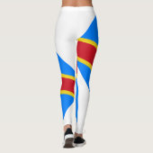Democratic Republic of the Congo flag Leggings レギンス (裏面)