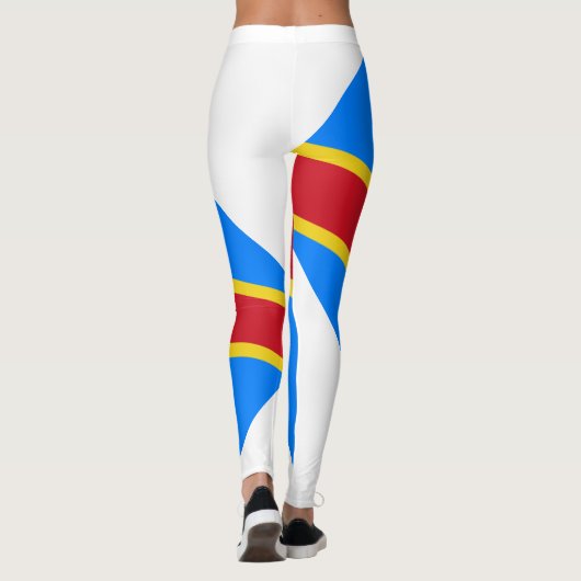 Democratic Republic of the Congo flag Leggings レギンス (裏面)