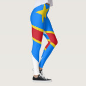 Democratic Republic of the Congo flag Leggings レギンス (右)