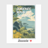 Democratic Republic of the Congo Illustration シール (シート)