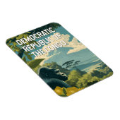 Democratic Republic of the Congo Illustration マグネット (右側)