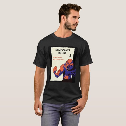 Democrats are cheating elections 2020 tシャツ (正面フル)