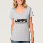 Democrazy Tシャツ (正面)