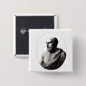 Democritus 缶バッジ (正面&裏面)