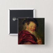 Democritus 1692年 缶バッジ (正面&裏面)