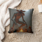 Demogorgon Creatures Around a Campfire クッション (ブランケット)