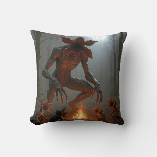 Demogorgon Creatures Around a Campfire クッション (正面)