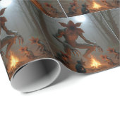 Demogorgon Creatures Around a Campfire ラッピングペーパー (ロールコーナー)