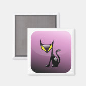 Demon Cat App Magnet マグネット (正面/裏面)