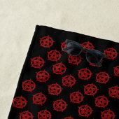 Demon Flag ビーチタオル (インサイチュ)