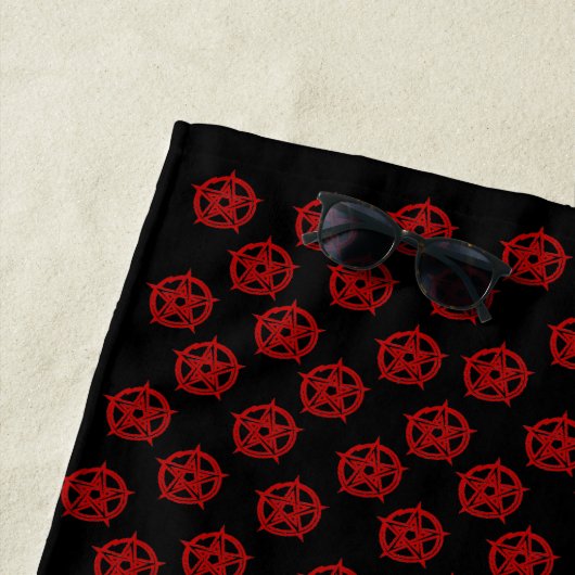 Demon Flag ビーチタオル (インサイチュ)