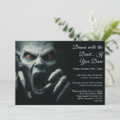 Demon Night Halloween Costume Party Invitation 招待状 (スタンド正面)