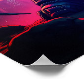 Demon Roboter mit Flügel bei einem UFO ポスター (角)