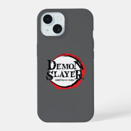 Demon Slayerロゴのケース iPhone 15ケース