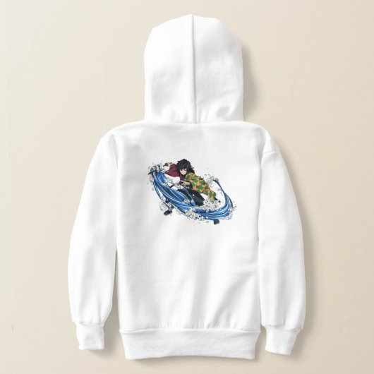 Demon slayer anime Tee (レイダウン裏面)