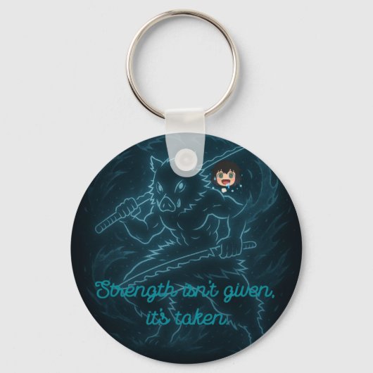 Demon Slayer Inosuke inspired キーホルダー (正面)