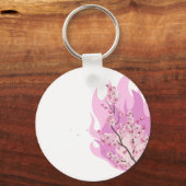 Demon Slayer Nezuko inspired キーホルダー (裏面)