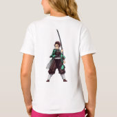 demon slayer tシャツ (裏面)