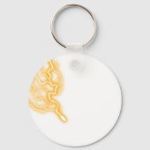 Demon Slayer Zenitsu inspired キーホルダー (裏面)