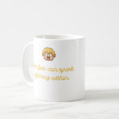 Demon Slayer Zenitsu inspired コーヒーマグカップ (正面左)