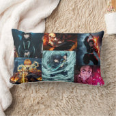 DEMON SLAYERS Throw Pillow ランバークッション (ブランケット)