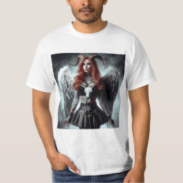  Demonio Femenino: Elegancia Infernal Tシャツ