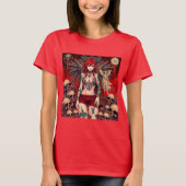 Demonio Seductora y Ángel Puro: Dualidad Oscura Tシャツ (正面)