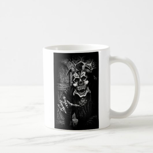 demonskull コーヒーマグカップ (右)