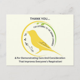 Demonstrating Care and Consideration ポストカード