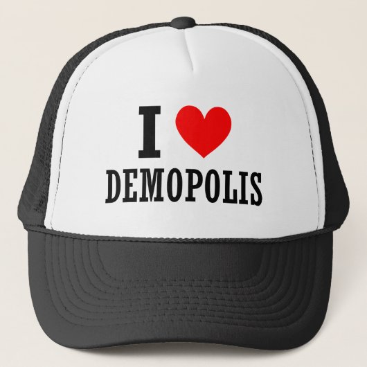 Demopolis、アラバマ キャップ (正面)